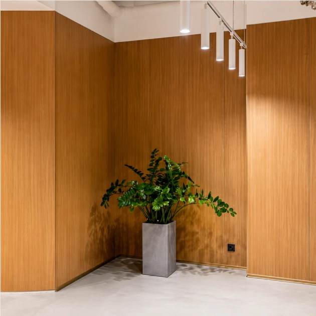 Отделка Mira Decor в гостиничном интерьере